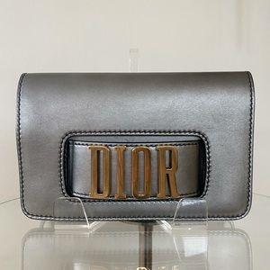 Silver DIOR clutch in great condition